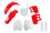 UFO OEM 00 with Forks / 070 Modern Day Red Plastic Kit for Honda: CR500R (1995-2001)