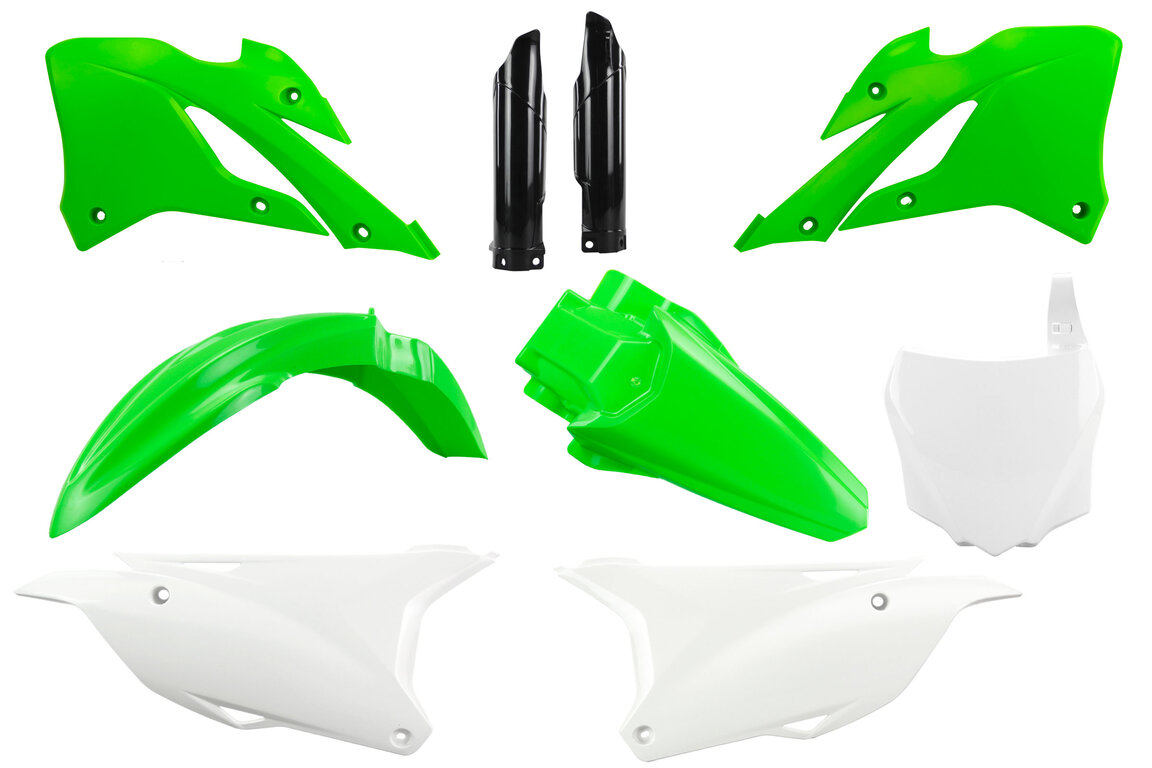 Mix & Match Plastic Kit With Lower Forks for 22-26 Kawasaki KX112, KX85