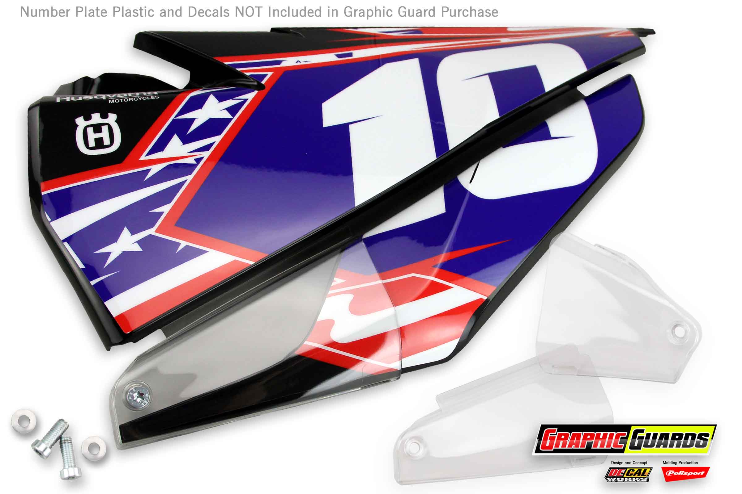 Graphic Guards for Husqvarna FC250, FC350, FC450, FC450 Rockstar