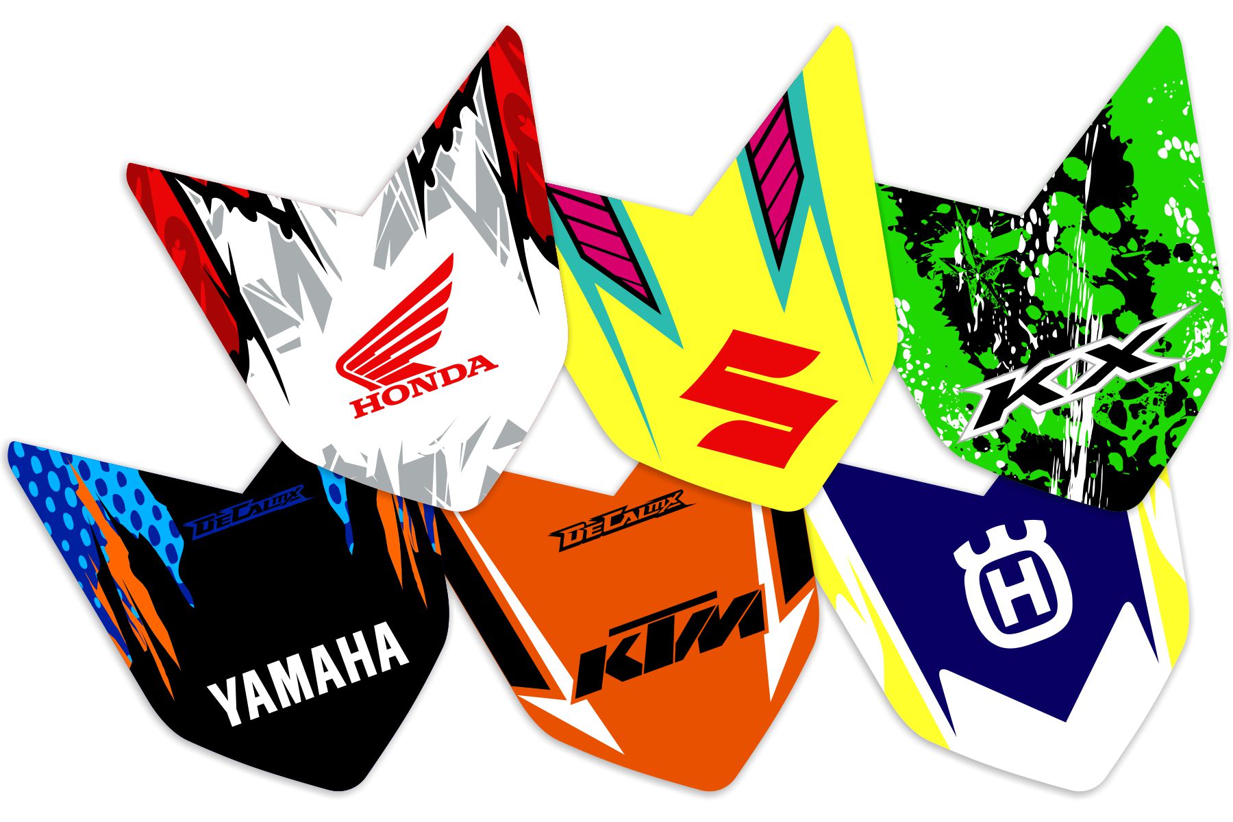 Available DeSigns for Front Fender Tip DeCal