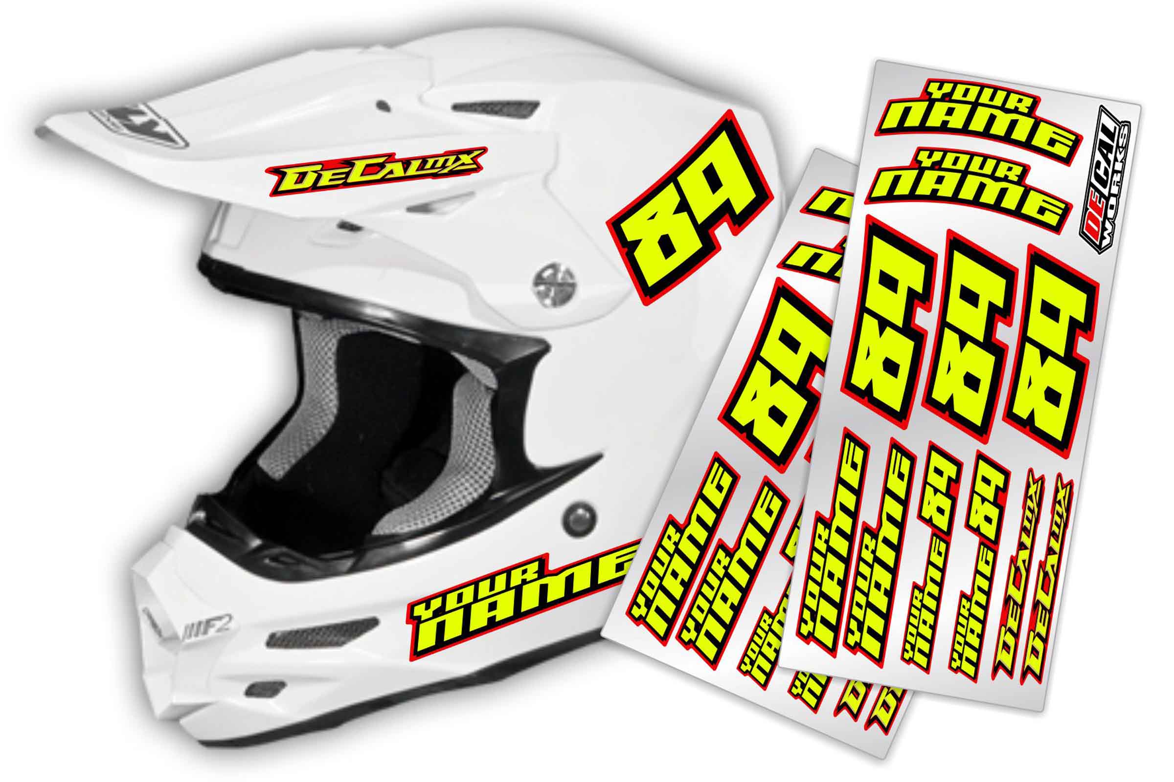 Available DeSigns for Helmet Kit DeCal