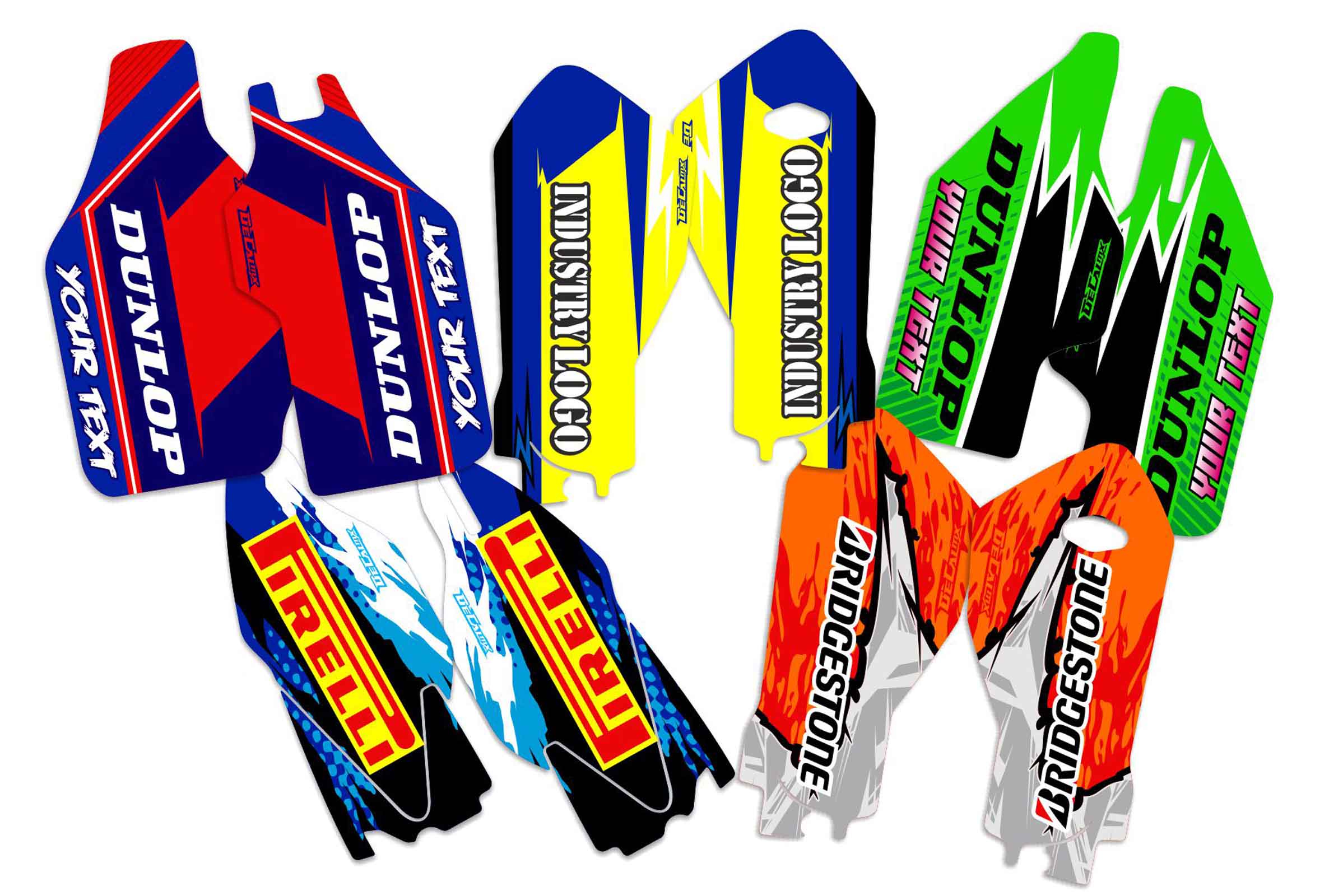 Available DeSigns for Lower Fork Leg DeCal