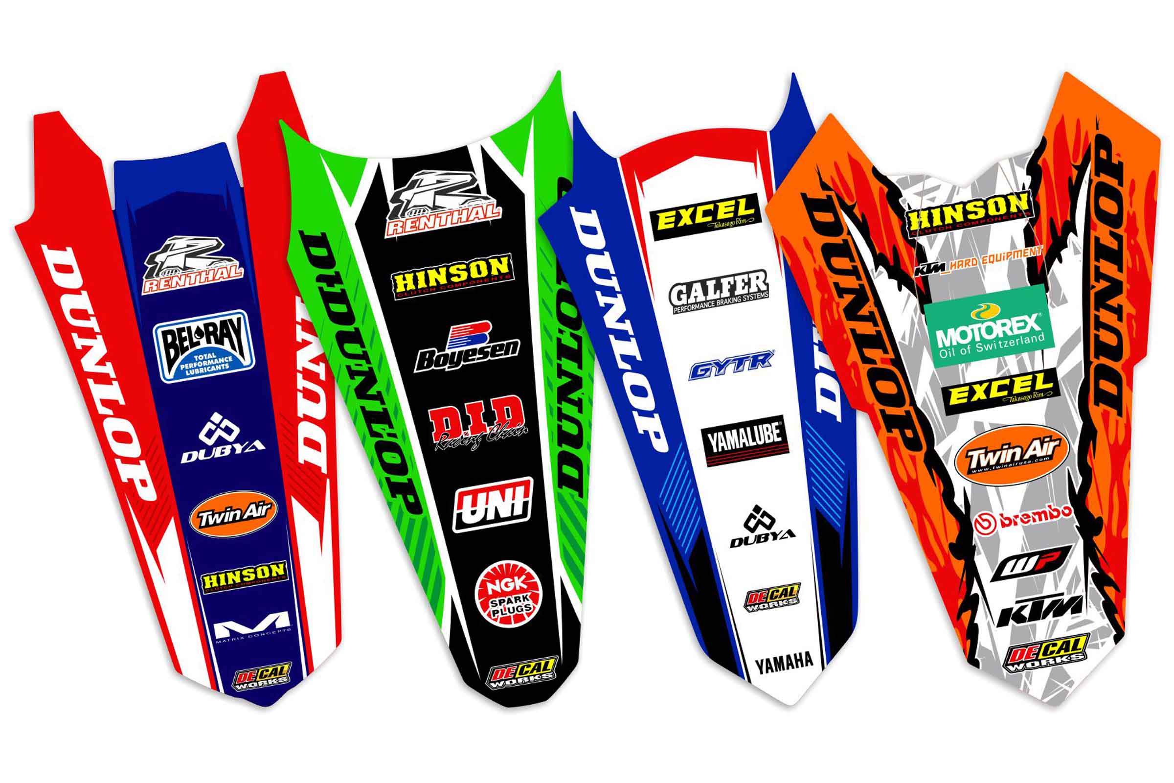 Available DeSigns for Rear Fender Kit DeCal