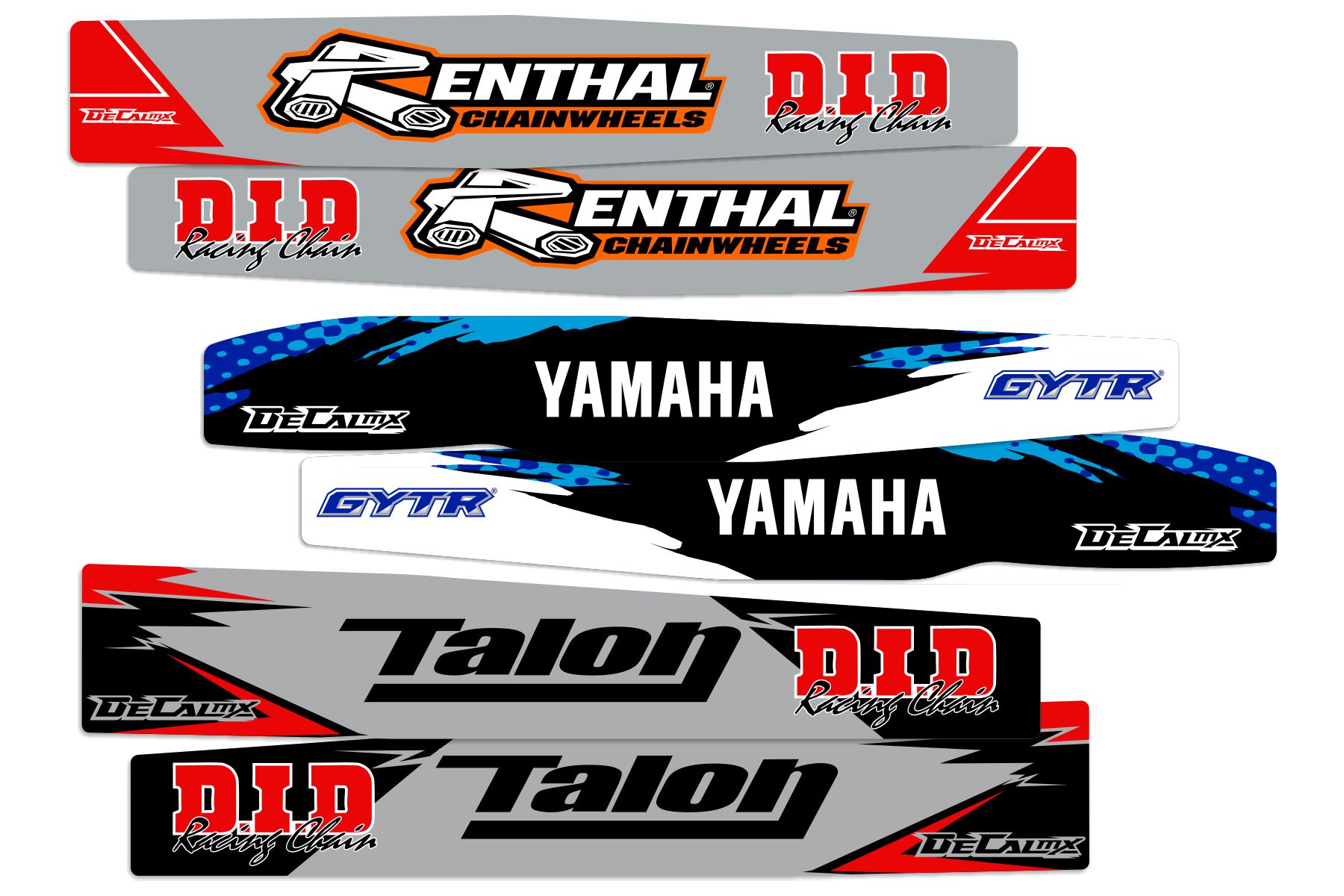 Available DeSigns for Swingarm DeCal