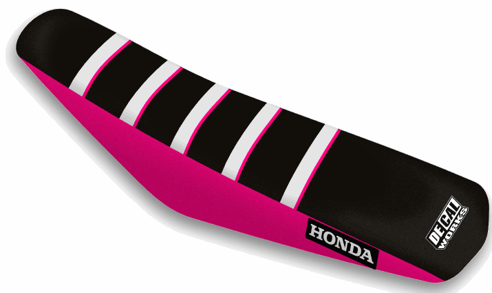 Pink, Black, White Seat Cover Honda CRF 125F 14-18