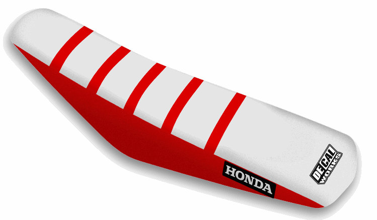 Red, White Seat Cover Honda CRF 125F 14-18