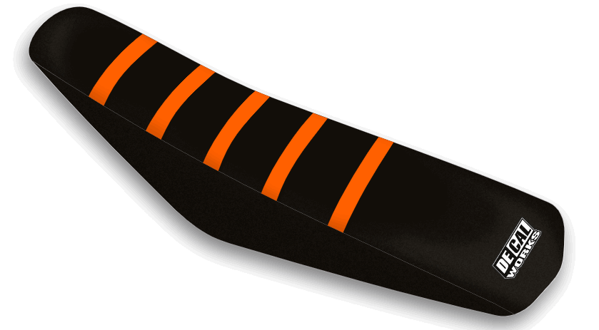 Black, Orange Seat Cover KTM SX105 (2 Stroke) (2006-11) / SX85 (2 Stroke) (2003-12) / XC105 (2 Stroke) (2008-09) 