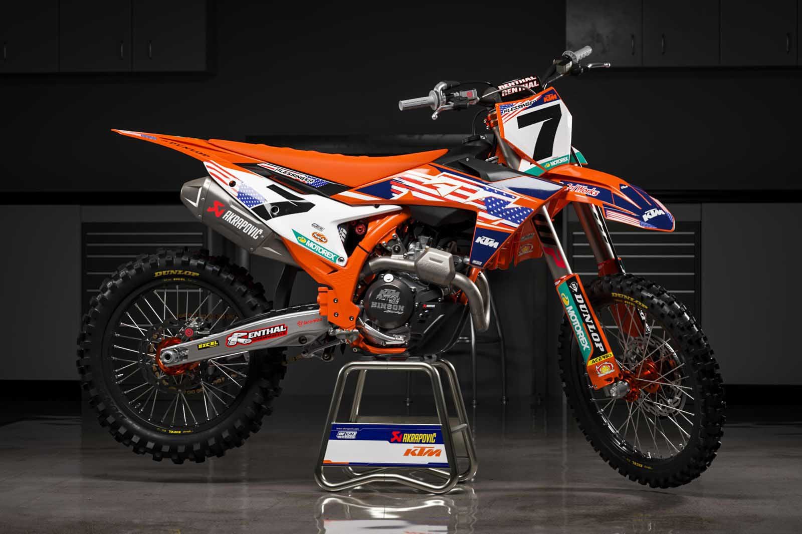 DeCal Works RedBud Project Bike